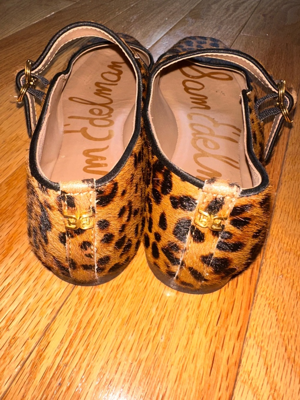 Sam Edelman Leopard Mary Jane Flat - Picture 4 of 6